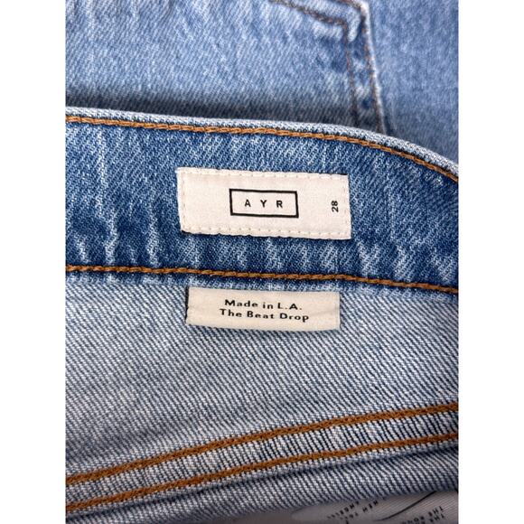 AYR Jeans 28 Womens The Beat Drop Barrel Leg Denim - Picture 6 of 7